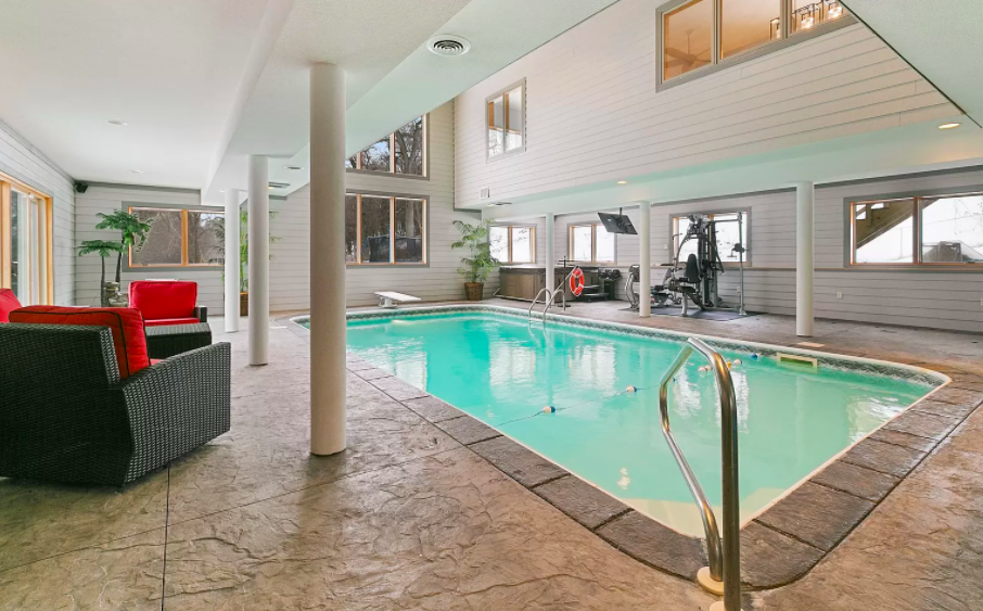Hudson Wis., house with indoor pool 6
